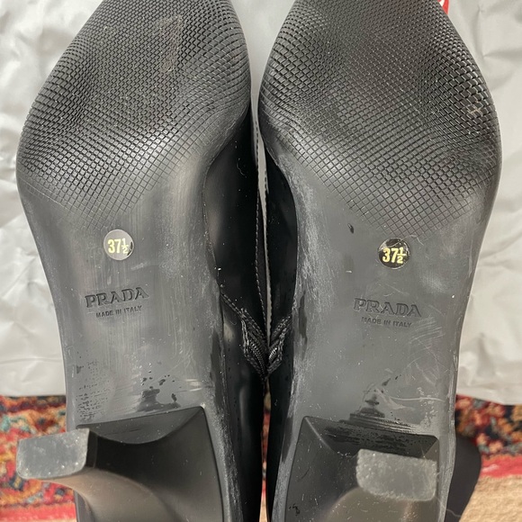 Prada black boots. - Picture 3 of 4
